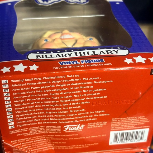 FUNKO! Hillary Clinton GPK "Billary Hillary" Figure-New, in box. - Picture 3 of 8